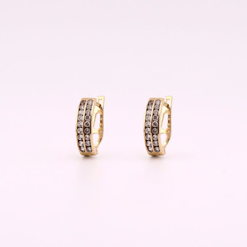 Aretes C/p Bcas  14k 5g