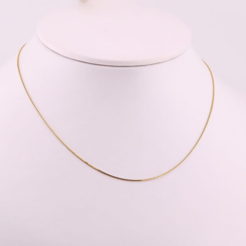 Cadena Cubo 14k 1.5g 40cm