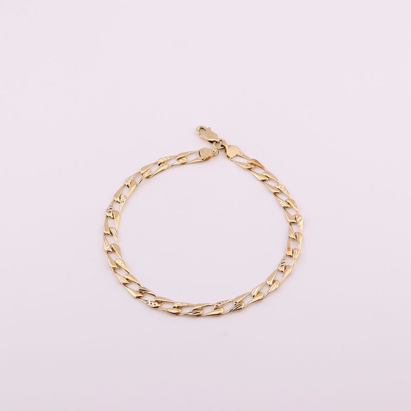 Esclava Eslabones 14k 2.9g 19cm