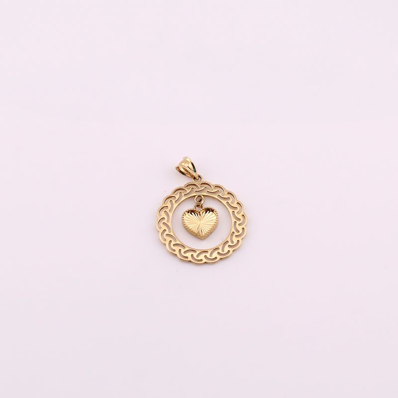 Dije Circ. Corazon Relim. 14k 1.6g