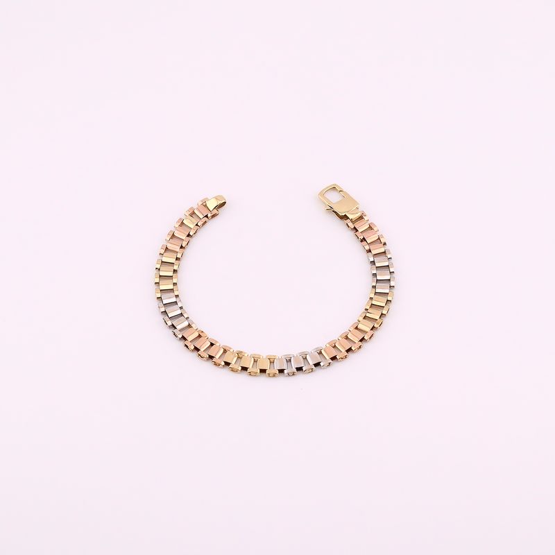 Pulso Tipo Rolex 14k 17cm