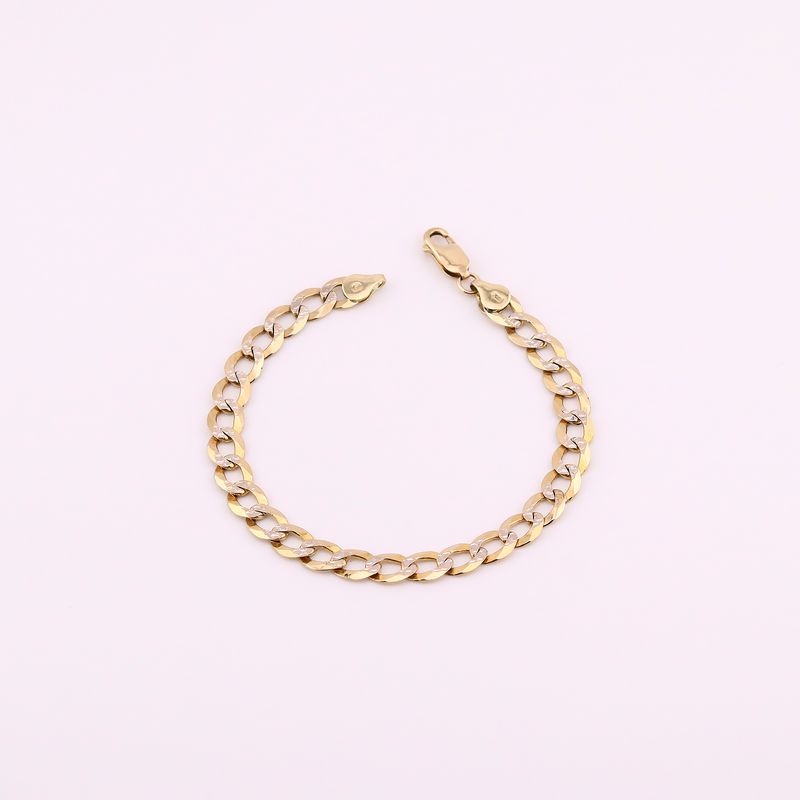 Pulso Eslabon Diam. 14k 10.4g 19cm