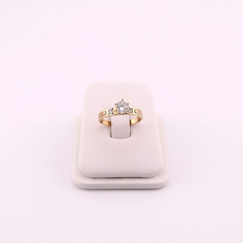 Anillo C/p Bca 14k 2.4g #6