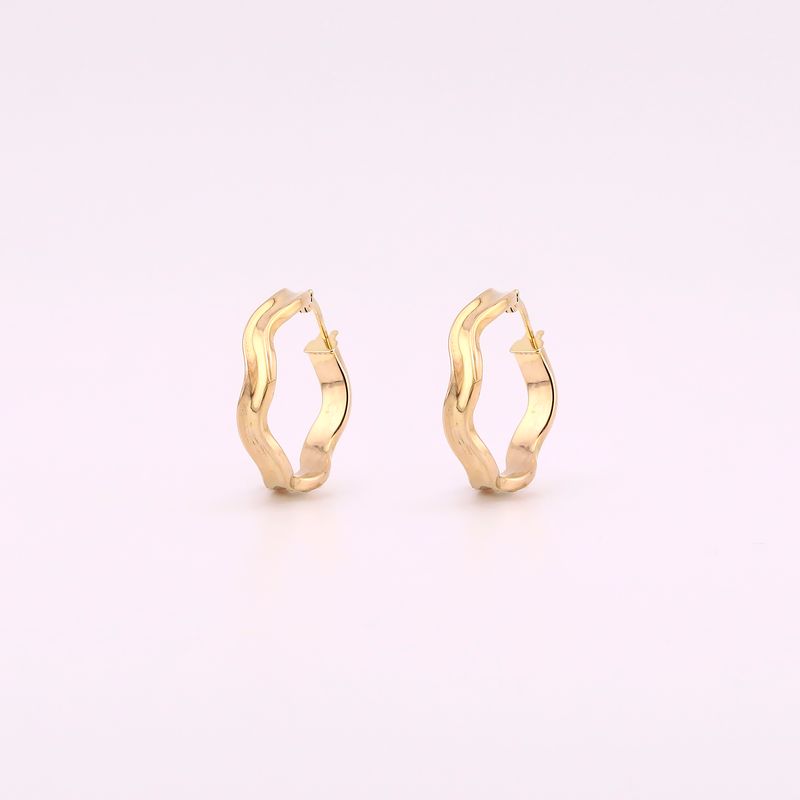 Arracadas Torcidas 14k 2g