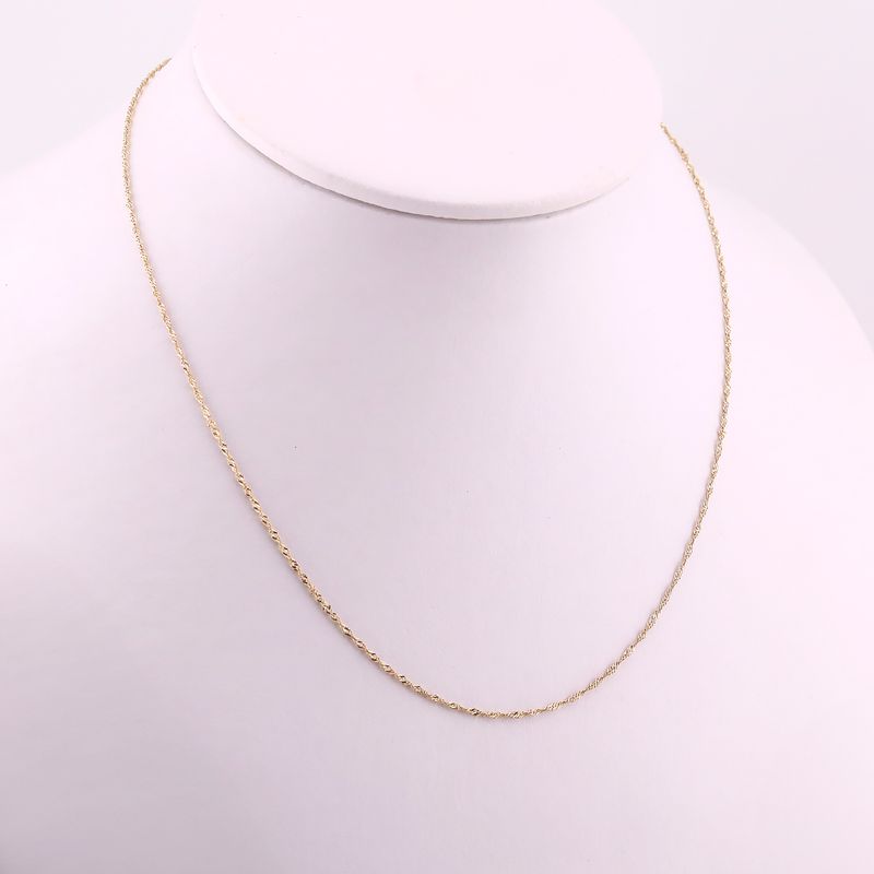 Cadena Torzal 14k 1.1g 44cm