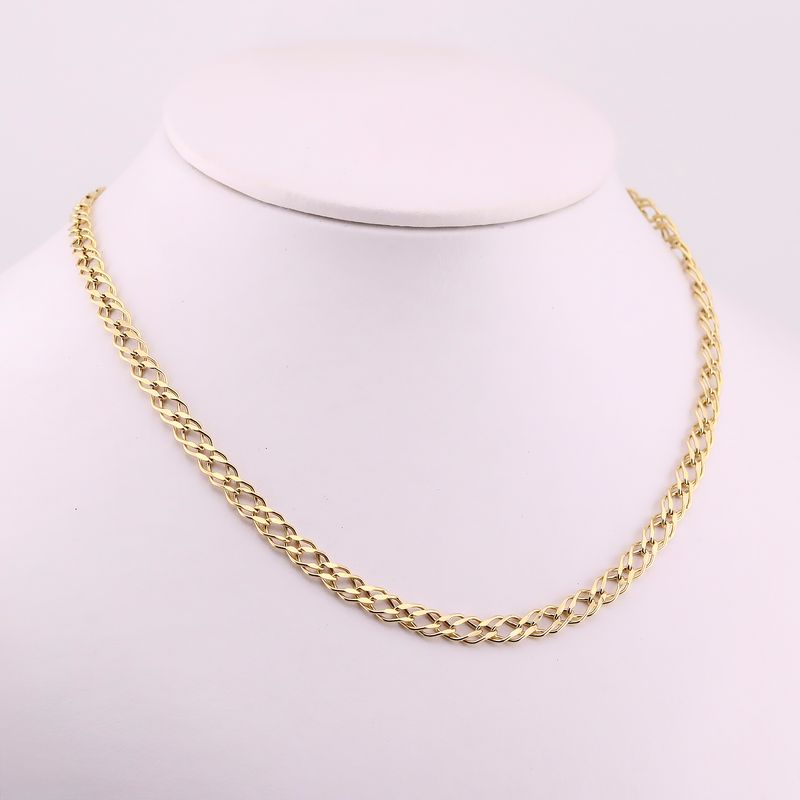 Cadena Ojo De Tigre 14k 7.3g 50cm