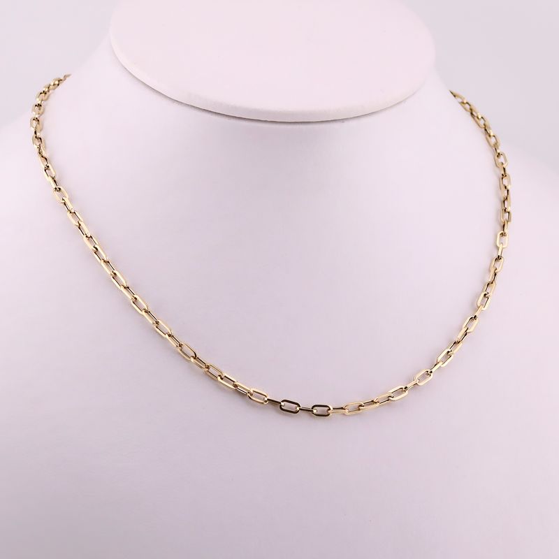 Cadena Eslabon Inv. 14k 4.3g