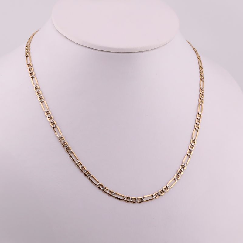 Cadena Escalera Diam. 14k 6.5g 60cm