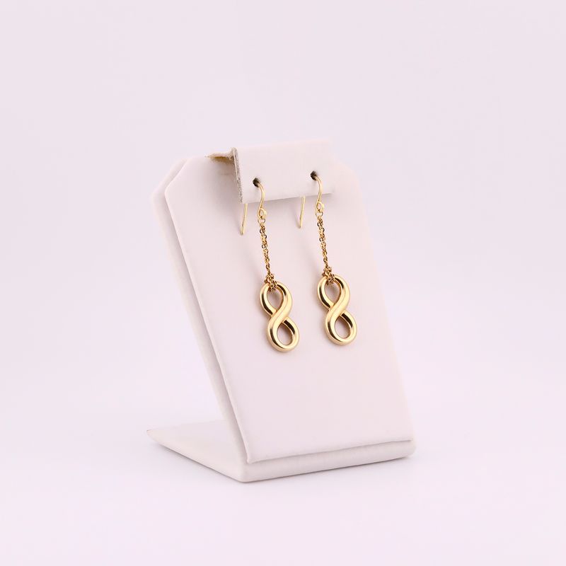 Aretes Infinito 14k 2g