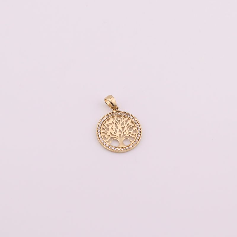 Dije Arbol De La Vida C/p 14k 1.4g