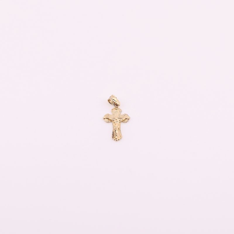 Dije Cruz Cristo 14k 0.9g