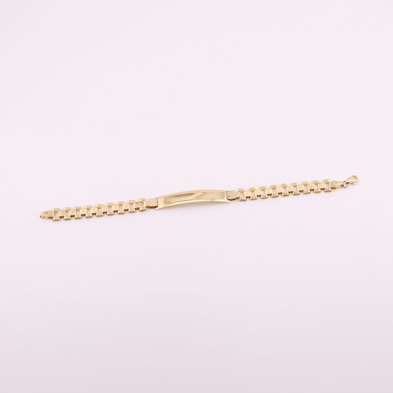 Esclava Tipo Rolex 14k 8.8g 18cm