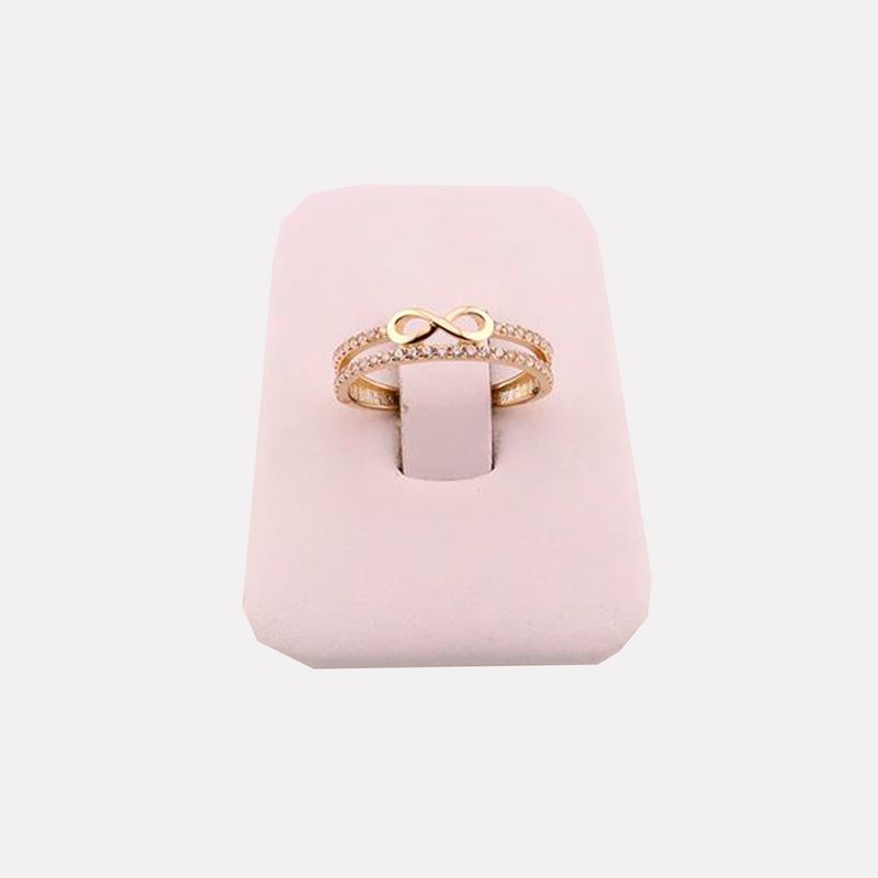Anillo Infinito C/p 14K 1.5g #6