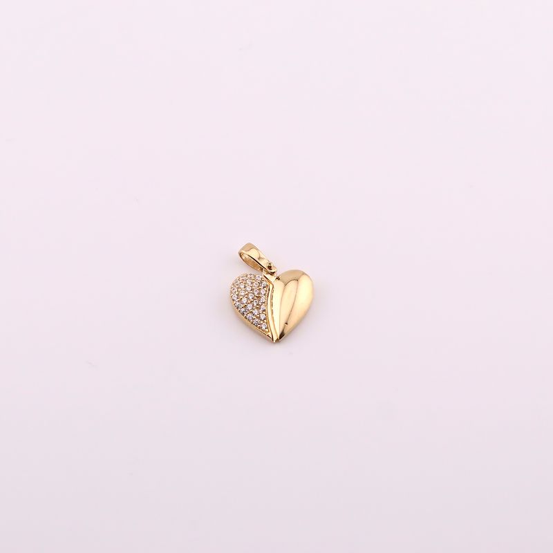 Dije Corazon Movil C/p 14k 1.9g