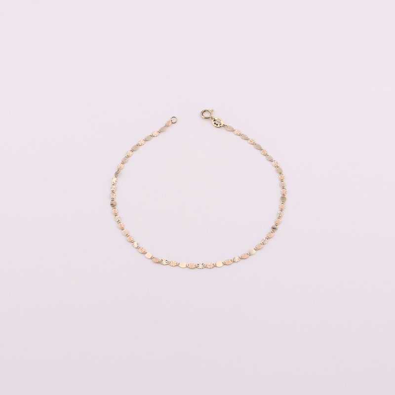 Pulsera Gucci Italiana 14k 0.6g 18cm