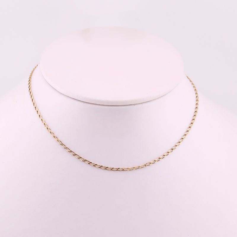 Cadena Eslabon 14k 2.3g 35cm