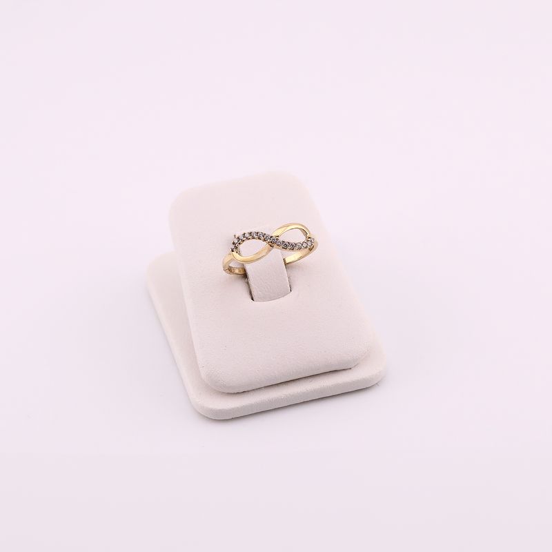 Anillo Infinito C/p 14k 1.7g #7