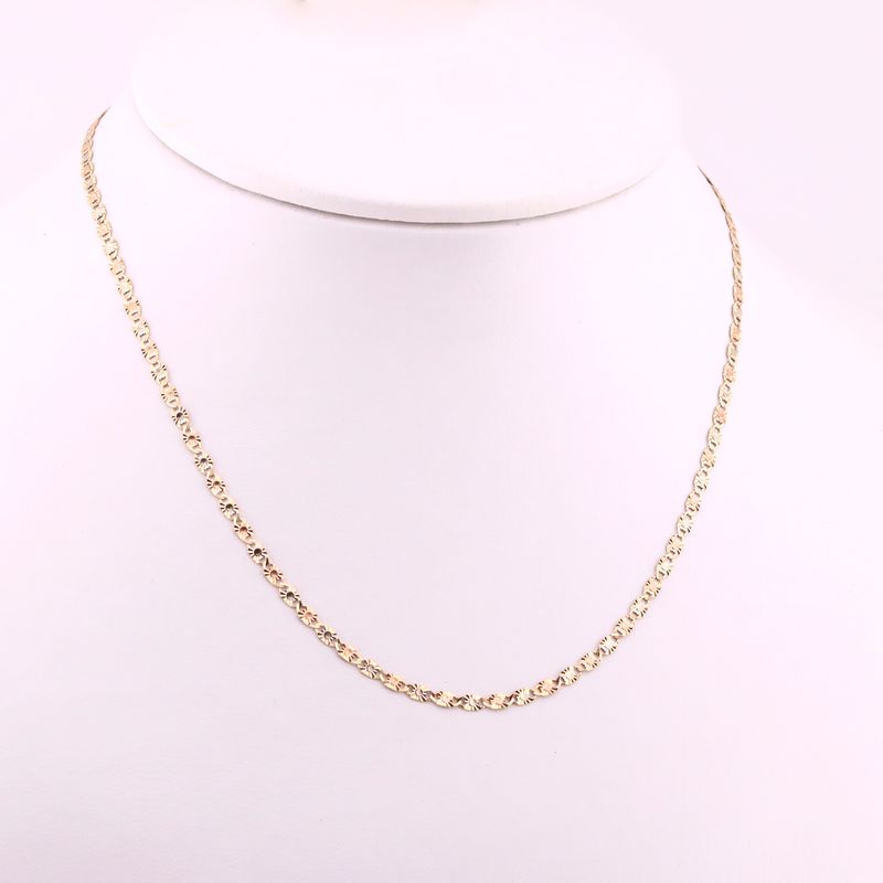 Cadena Gucci Italiana 14k 2.3g 40cm