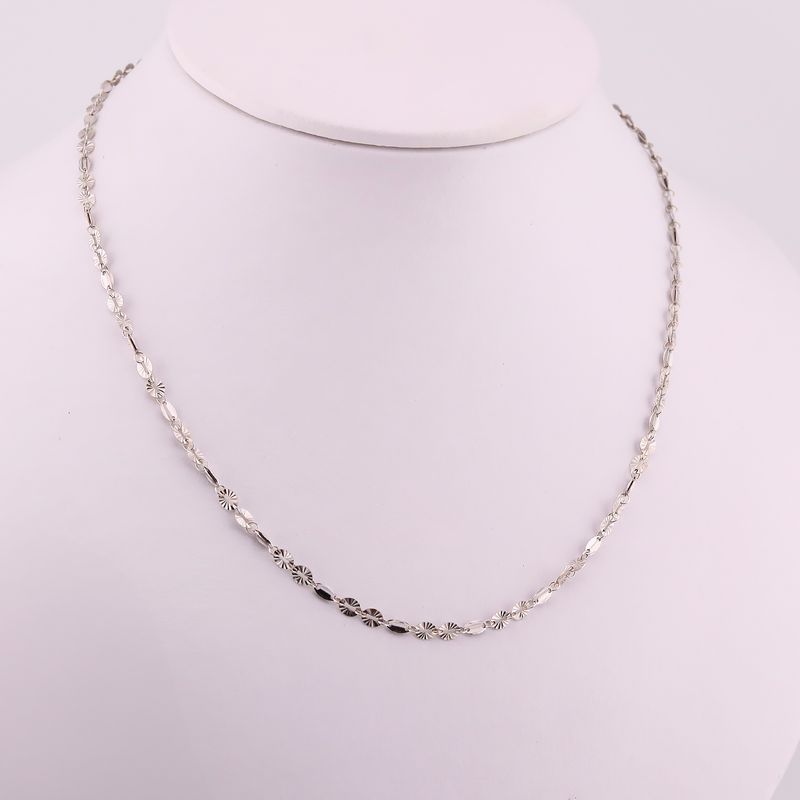Cadena Mixta Bca  14k 4g  45cm