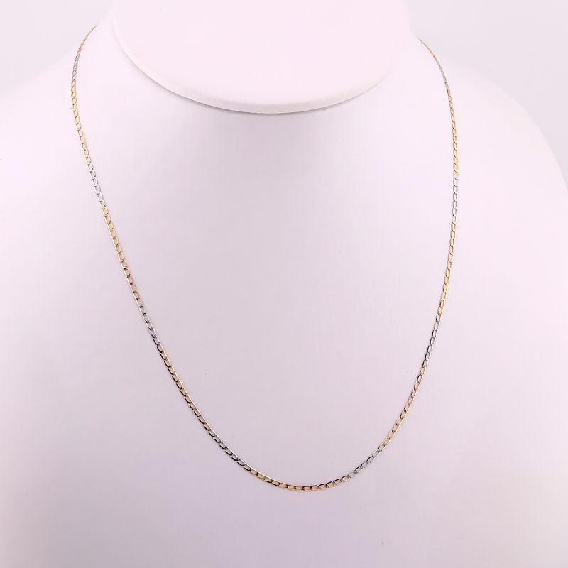 Cadena Eslabon Tns 14k 1.5g 60cm
