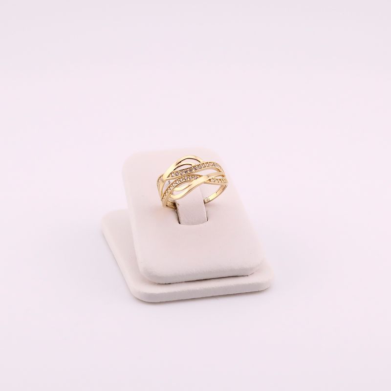 Anillo Liso C/p 14k 2.3g #7