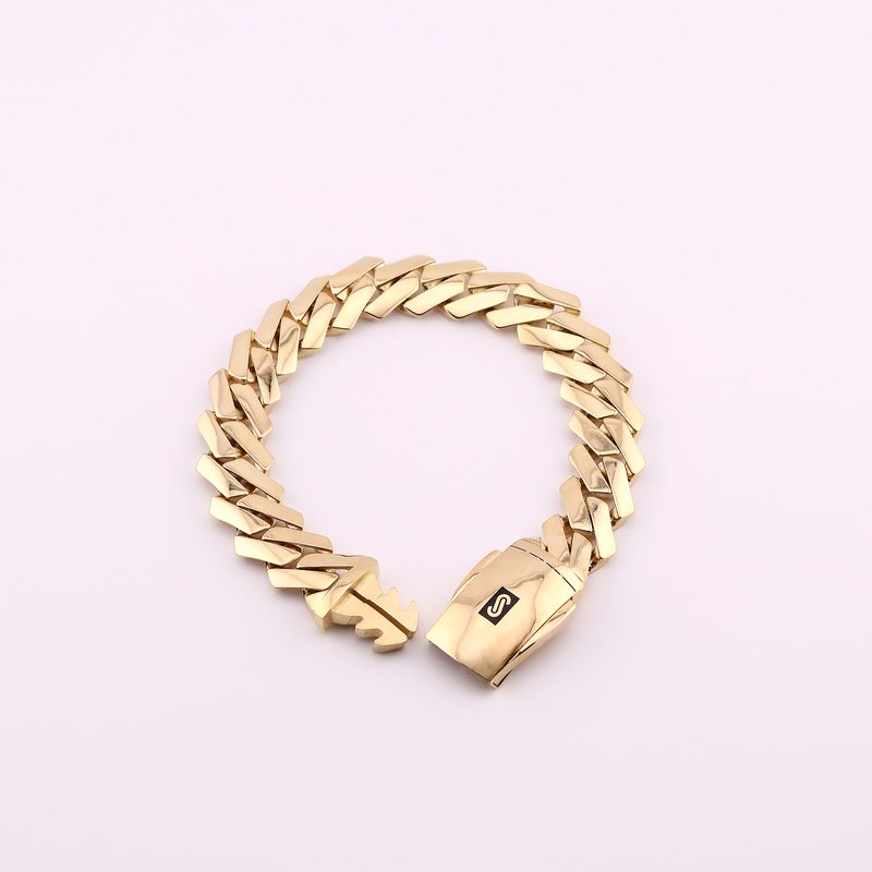 Pulso Tipo Monaco 14k 26.4g 22cm