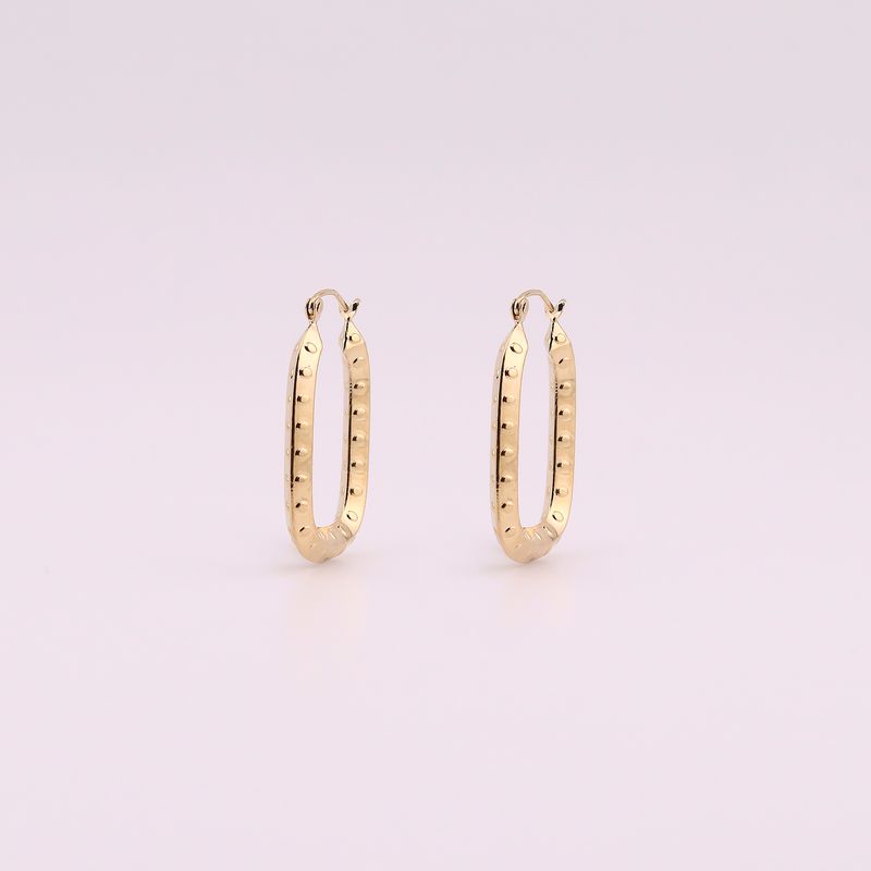 Arracadas Puntos 14k 2g