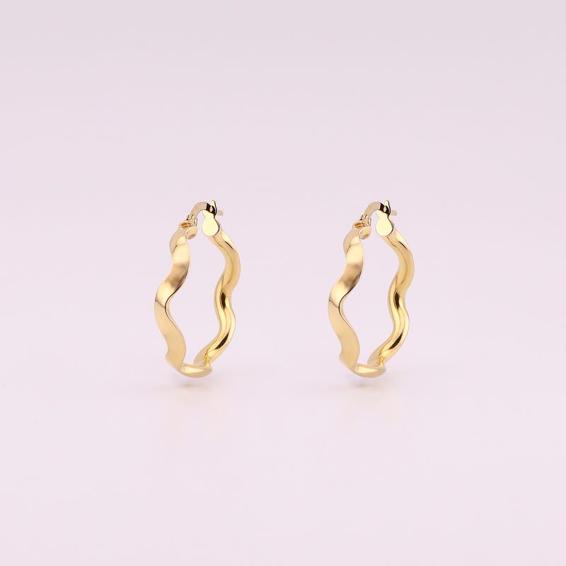 Arracadas Torcidas 14k 1.5g