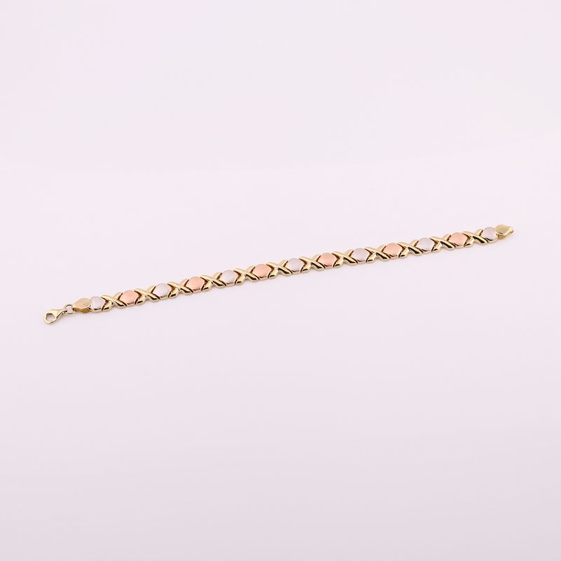 Pulso Xoxo Tns 14k 7.8g 17cm
