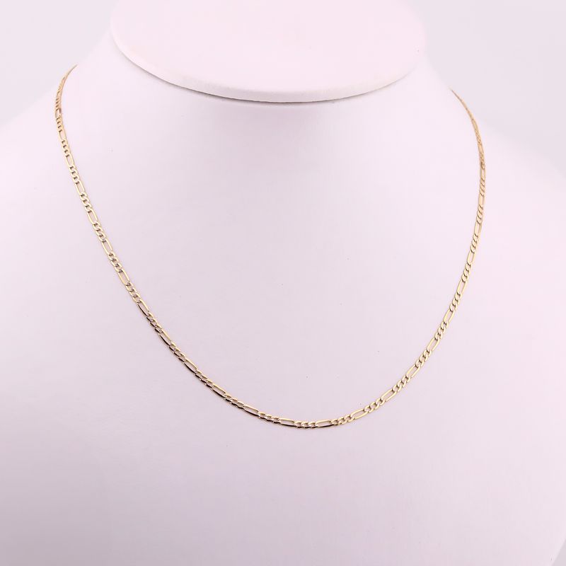 Cadena Cartier Dimant. 14k 2.4g 45cm