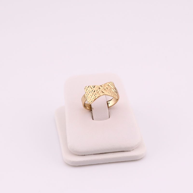 Anillo Moño Relim. 14k 2.9g #6