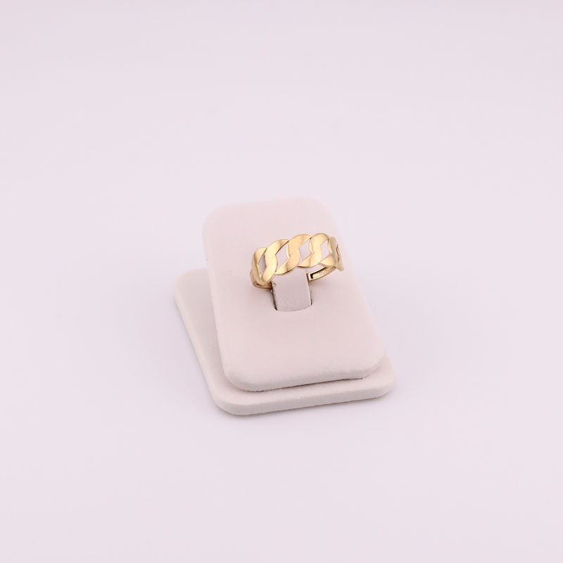 Anillo Ondas 14k 1.7g #8