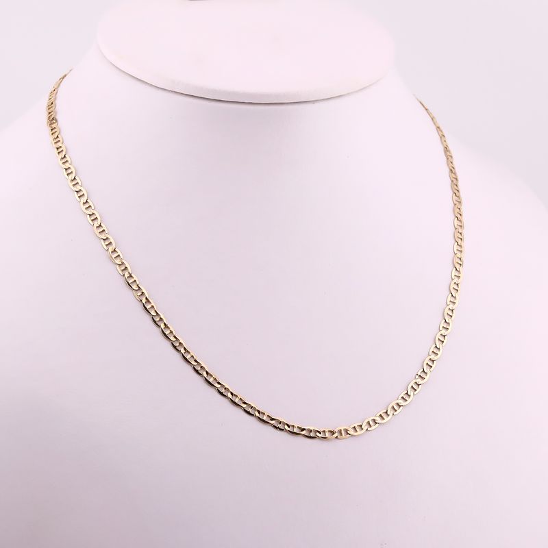 Cadena Escalera 14k 6g 45cm