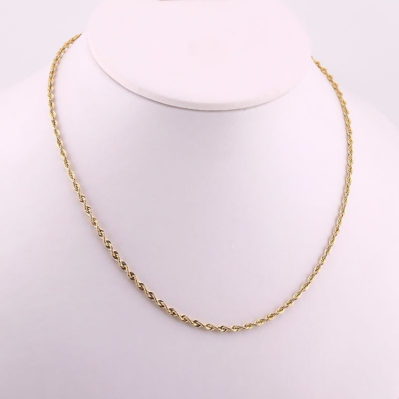 Cadena Torzal 14k 3.7g 55cm