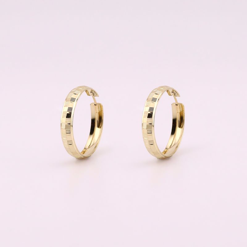 Arracadas Relimadas 14k 2.2g