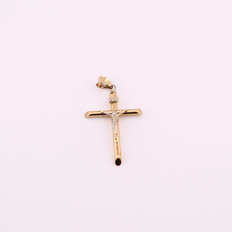 Dije Cruz Cristo  14k 1.8g