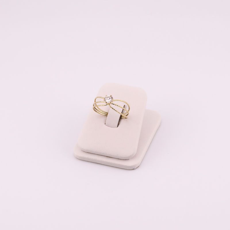 Anillo Triple C/p 10k 1.4g #9.5