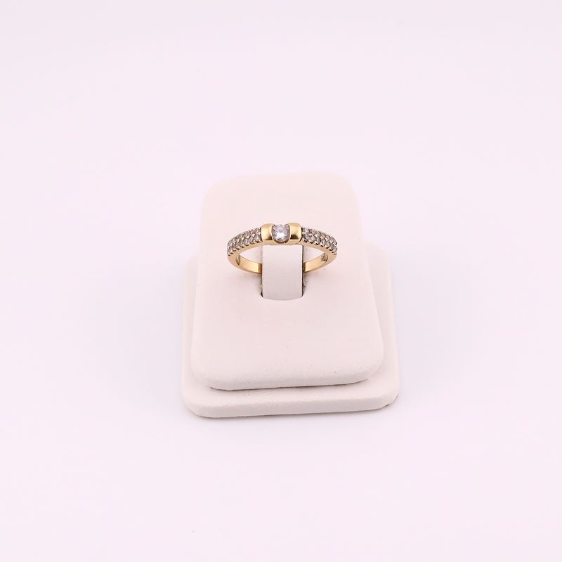Anillo C/p Bca 14k 2.7g #6.5