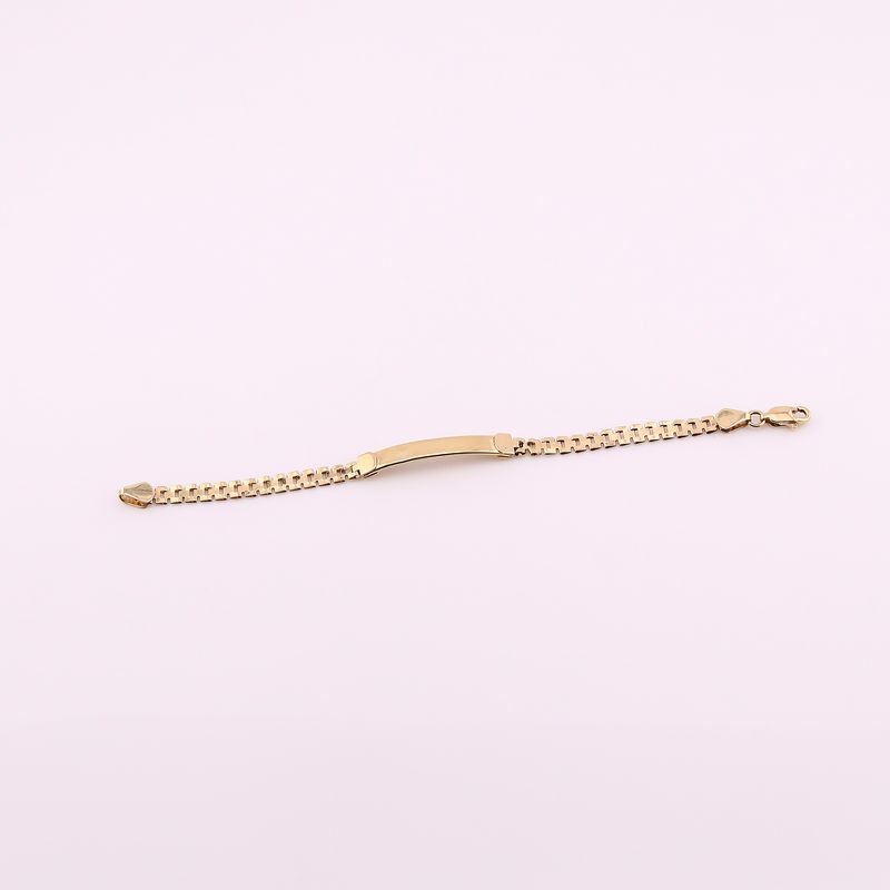 Esclava Tipo Rolex 14k 3.5g 13cm
