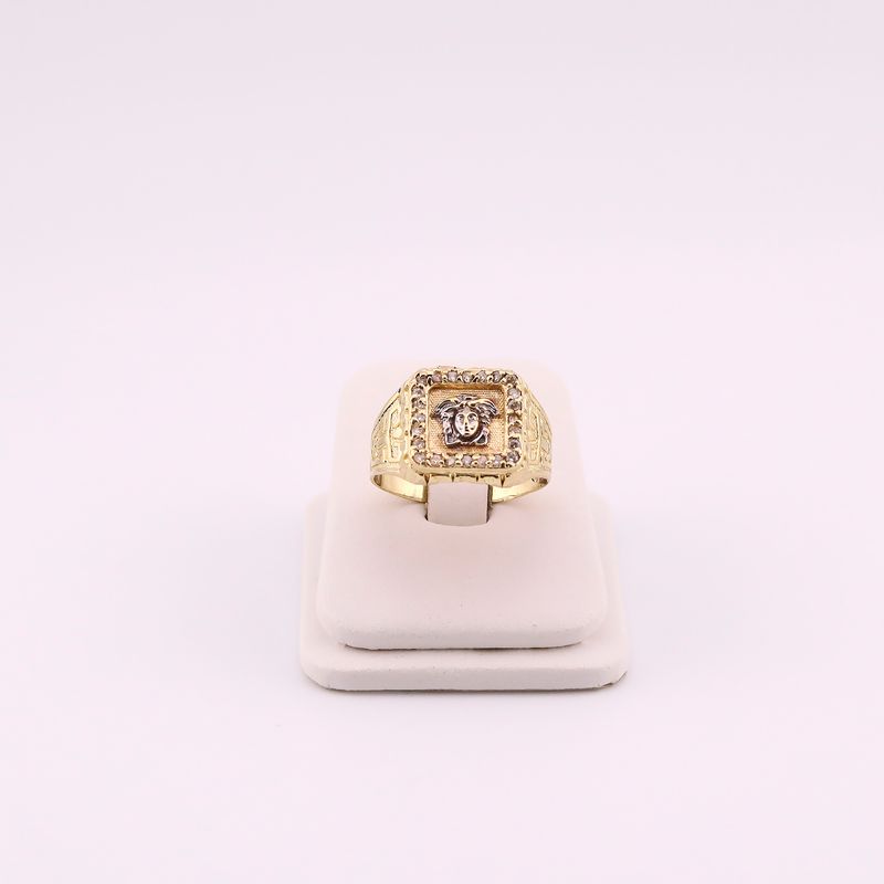 Anillo Imit. Versace  14k 4.9g  # 11