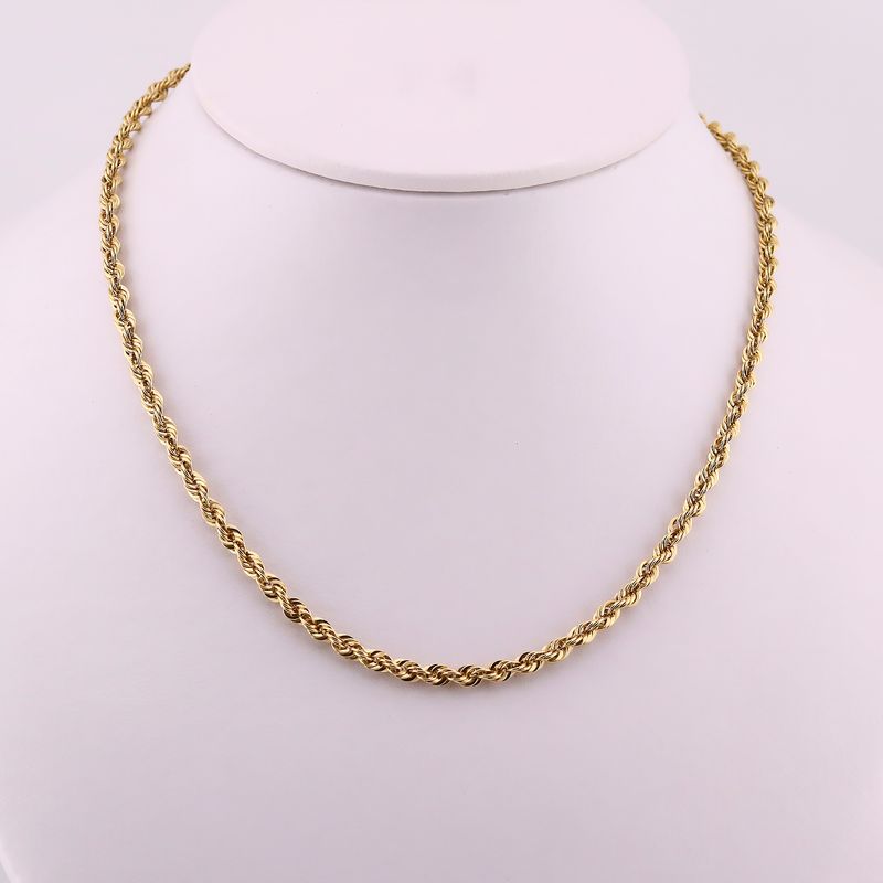 Cadena Torzal 14k 7.8g 55cm