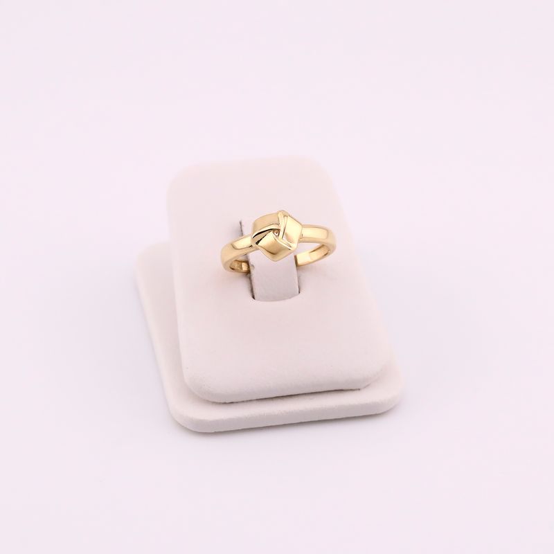 Anillo Nudo 14k 2g#7