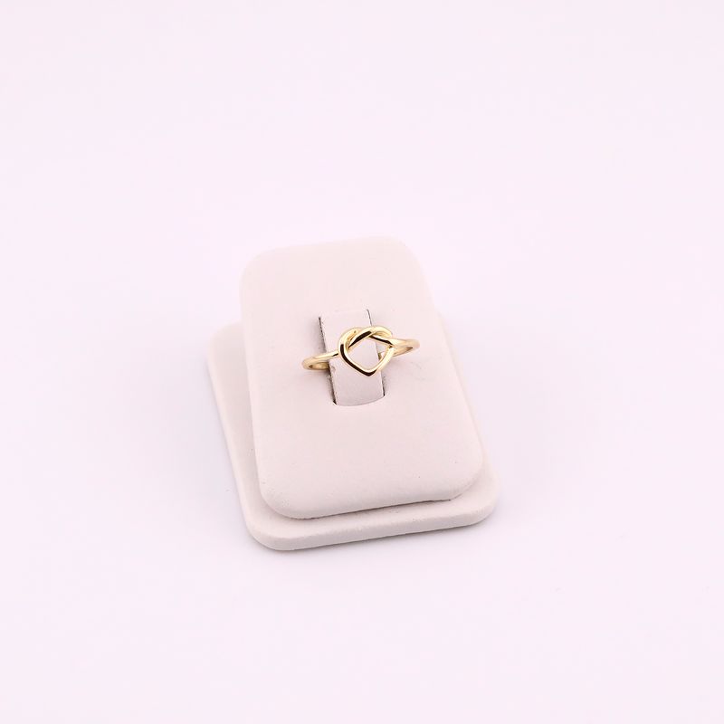 Anillo Nudo Liso 14k 1.3g #6