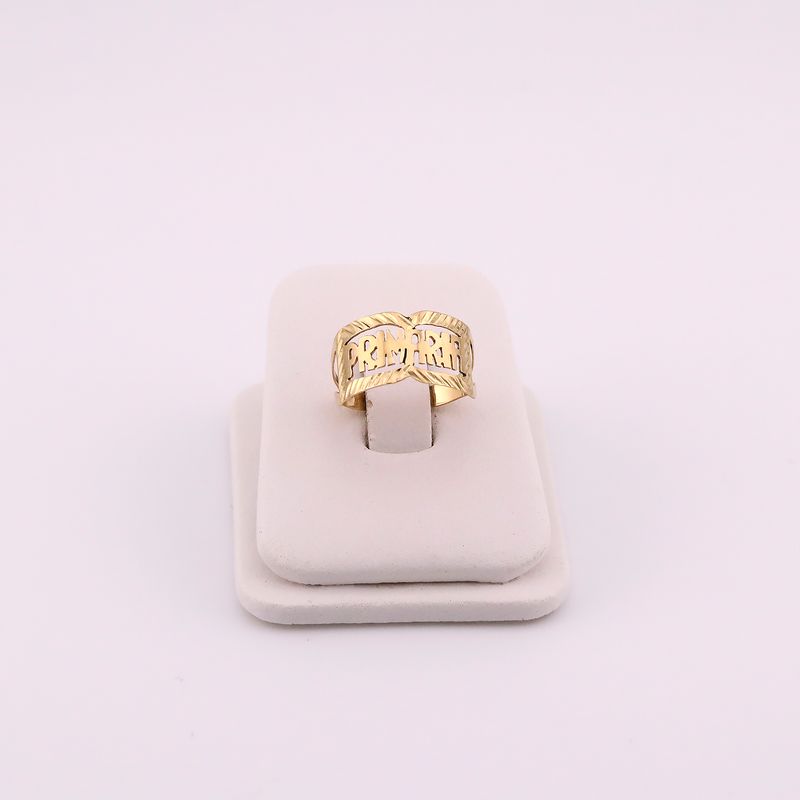 Anillo Primaria 14k 1g #6