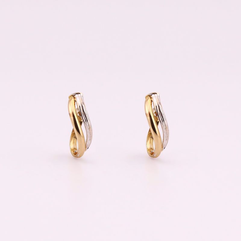 Aretes Dobles Tns 10k 1.1g