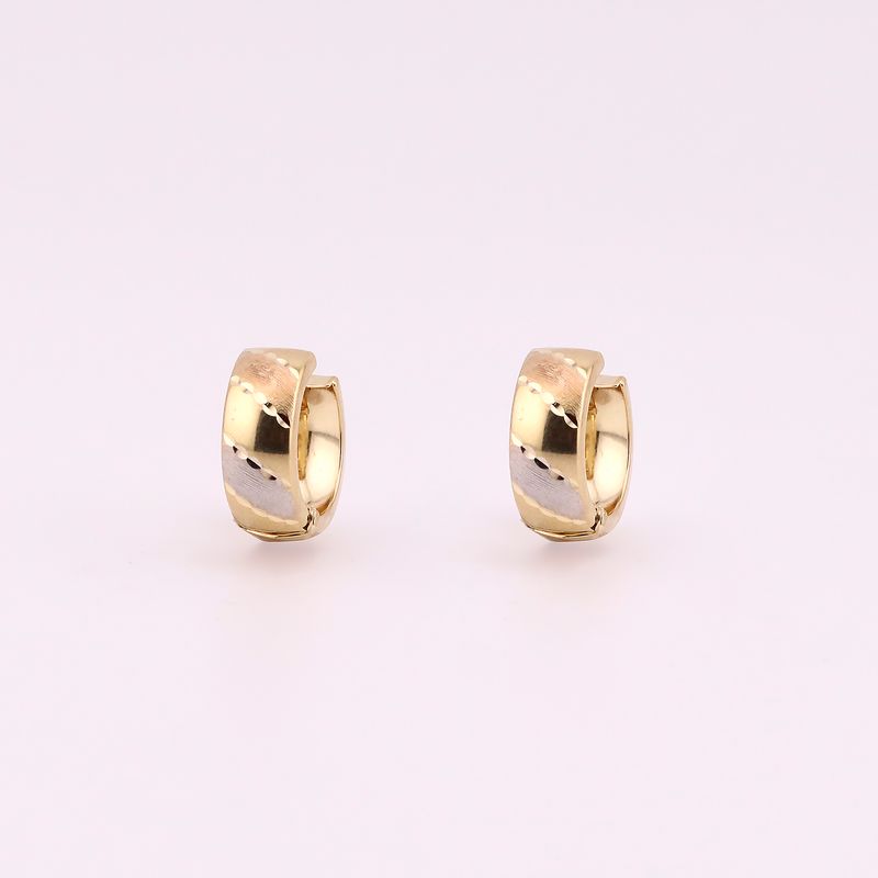 Aretes Huggies 14k 3.2g