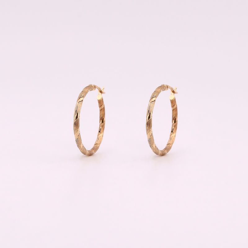 Arracadas Relim. 14k 2.6g