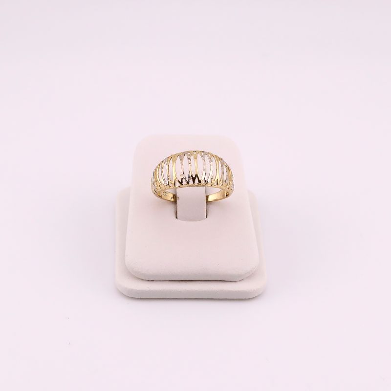Anillo Lineas Relim 14k 1.9g  #9