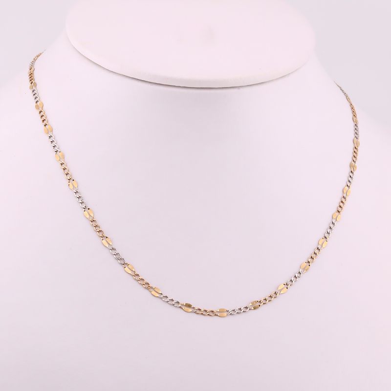 Cadena Mixta  14k 3.2g 55cm