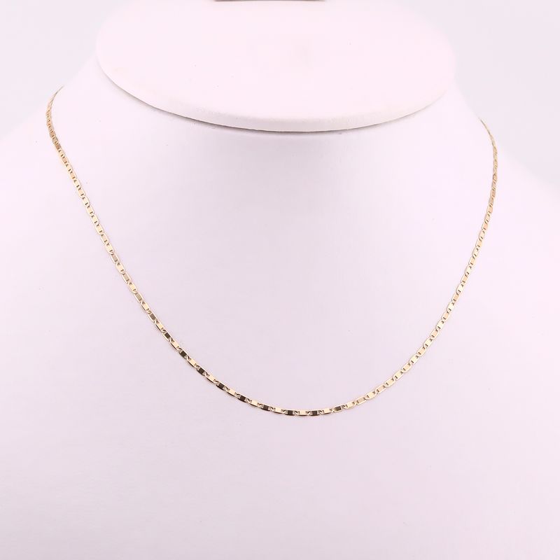Cadena Valentino  14k 1.2g 40cm